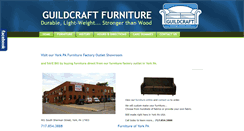 Desktop Screenshot of guildcraftfurniture.com